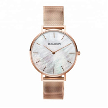 waterproof china oem pink gold japan movt quartz watch stainless steel back watch women wristwatch lady